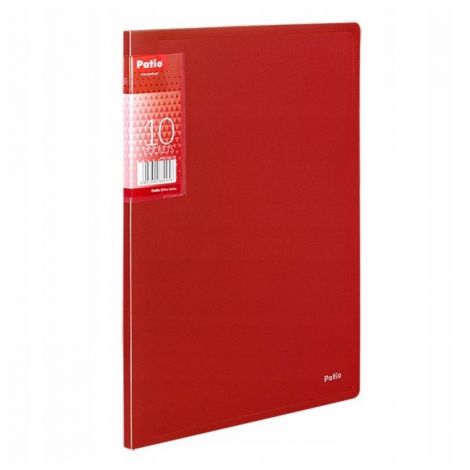 Album ofertowy Patio A4/10 koszulek, Czerwony